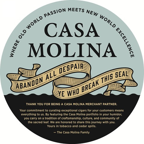 Casa Molina Merchant Partner Tin Sign
