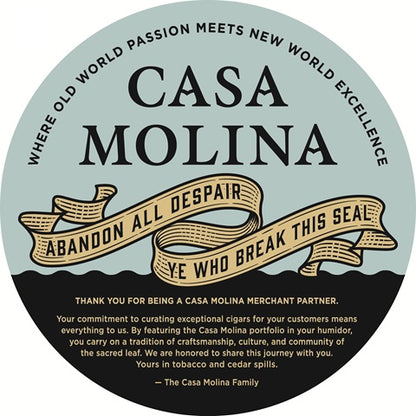 Casa Molina Merchant Partner Tin Sign